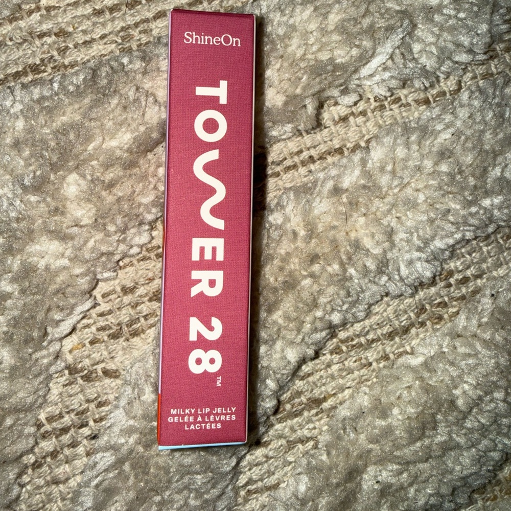 Tower 28 ShineOn Milky Lip Jelly Hydrating Lip Oil Gloss- Sesame